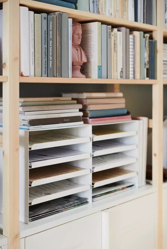 IKEA Home Office Aufbewahrung Ideen: Briefablage