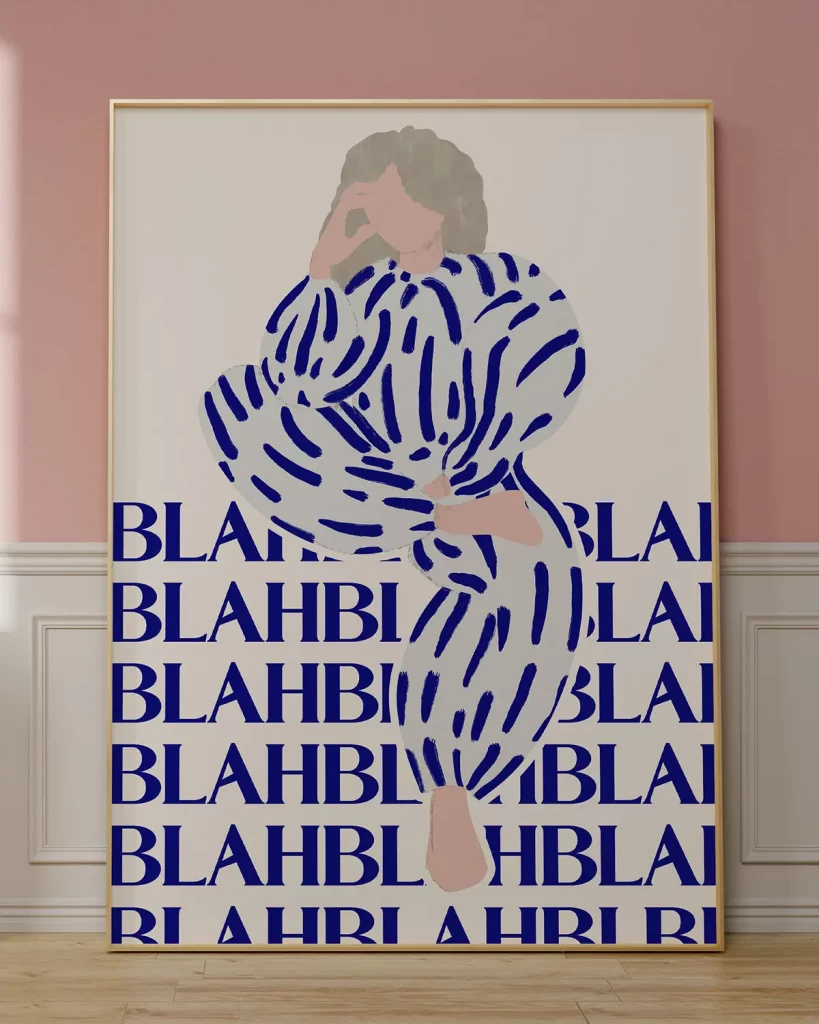 blah poster mockup 2